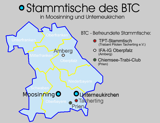 Trabant Stammtische