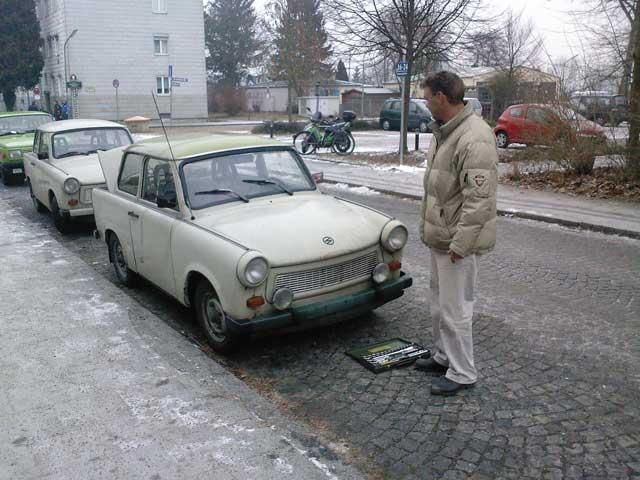 15012009(001).jpg - ... und wieder Wessi-Nummernschilder runter