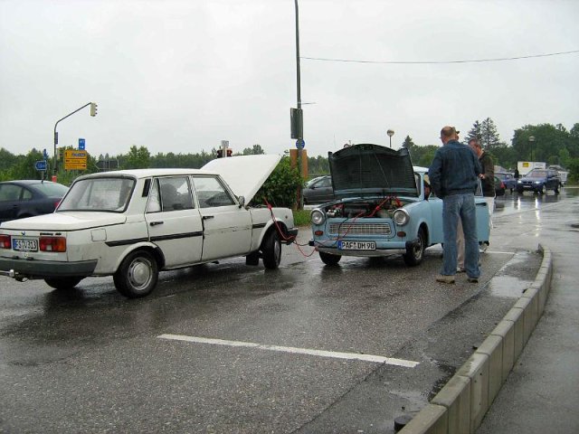 IMG_0086.jpg - .. und auch schon das erste Problemchen - aber schnell gelöst!